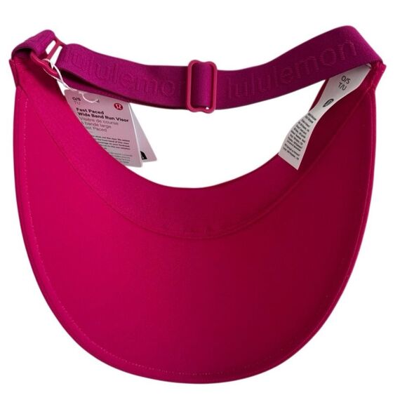 Lululemon Womens Fast Paced Wide Band Running Visor Passionate main image 13